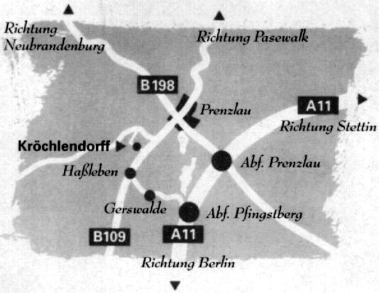 Map of your way to Kr�chlendorff